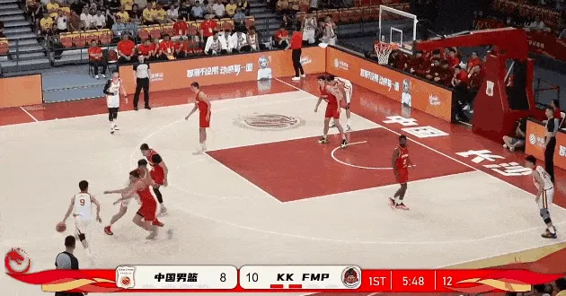 比分7m-庞峥麟左路突破送出妙传，徐昕篮下轻松完成空接暴扣